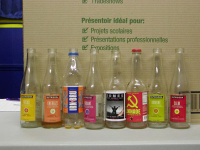 Damn. There's a lot of terrible soda there.